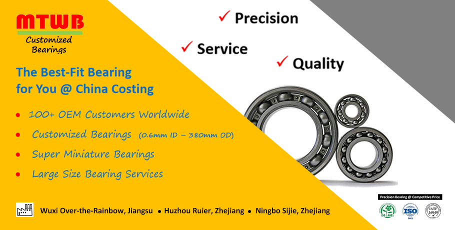Best Fit Bearing from MTWB customized bearings