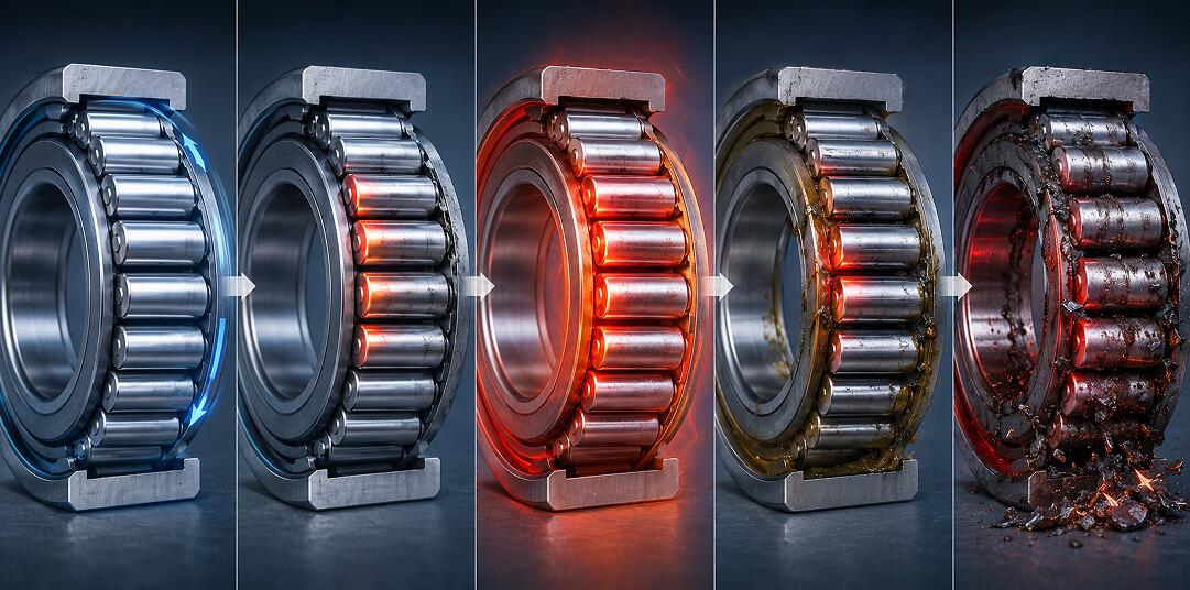Full Complement Bearing Overheating: Why Misuse in Continuous Rotation Triggers Failure